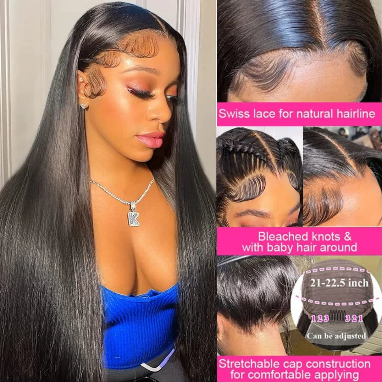 Wholesale 360 Lace Frontal Human Hair Wigs,Brazilian 360 Lace Frontal Wig,Raw Cheap 13x6 HD Lace Frontal Wigs for Black Women