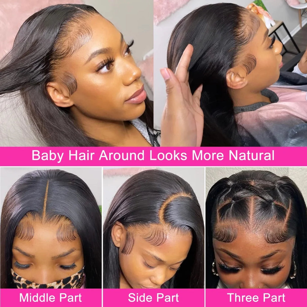 Wholesale 360 Lace Frontal Human Hair Wigs,Brazilian 360 Lace Frontal Wig,Raw Cheap 13x6 HD Lace Frontal Wigs for Black Women