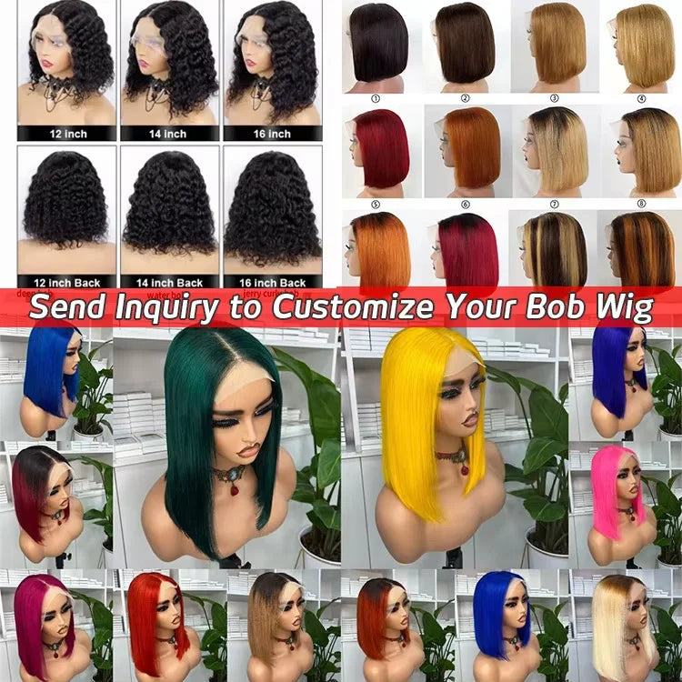 40 Inch 13x6 Deep Wave Indian Hair Wigs Human Hair Glueless Full HD Transparent Lace Front Wigs Curly Remy Hair HD Lace Wig