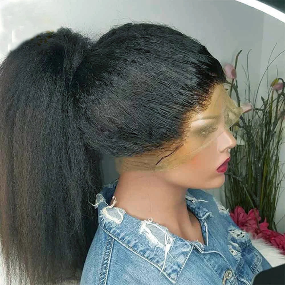 Raw 100% Virgin Human Hair Brazilian Remy Hair Wholesale Water Wave Lace Front Wigs Cuticle Aligned hd Lace Frontal Wigs