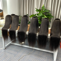Raw 100% Virgin Human Hair Brazilian Remy Hair Wholesale Water Wave Lace Front Wigs Cuticle Aligned hd Lace Frontal Wigs