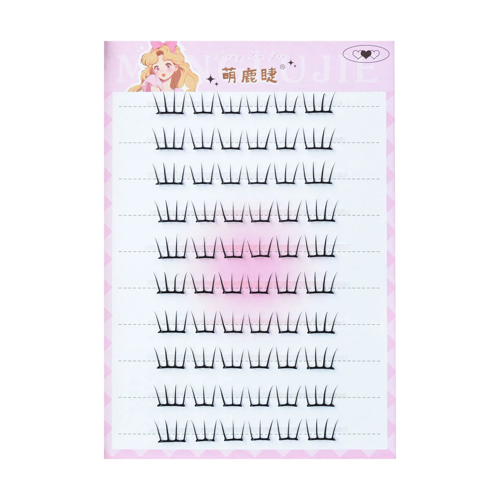 Korean Idol DIY Lashes Extension Cute Cat Paw False Eyelashes Natural Make Up Large Capacity DIY Lash Cluster