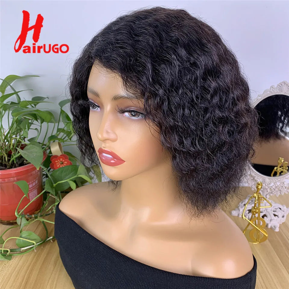 Curly Human Hair wig