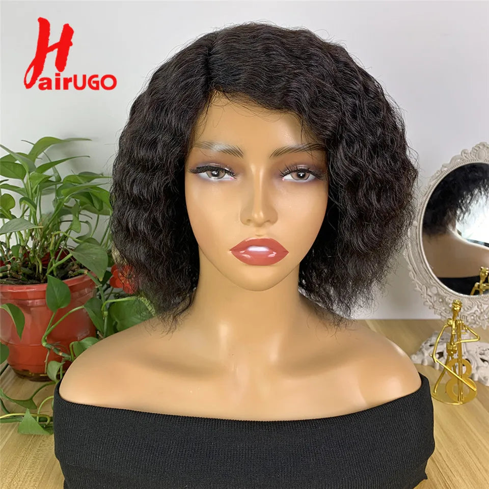 Curly Human Hair wig