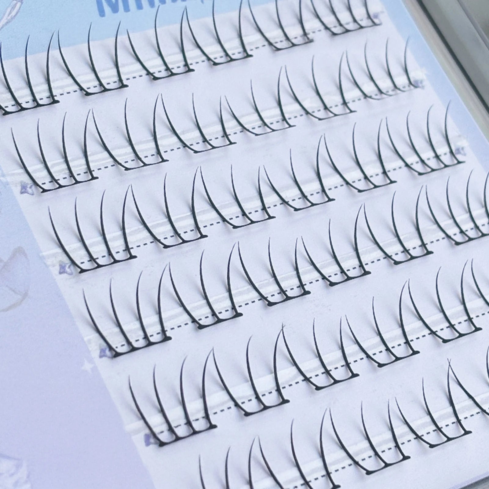 Korean Idol DIY Lashes Extension Cute Cat Paw False Eyelashes Natural Make Up Large Capacity DIY Lash Cluster