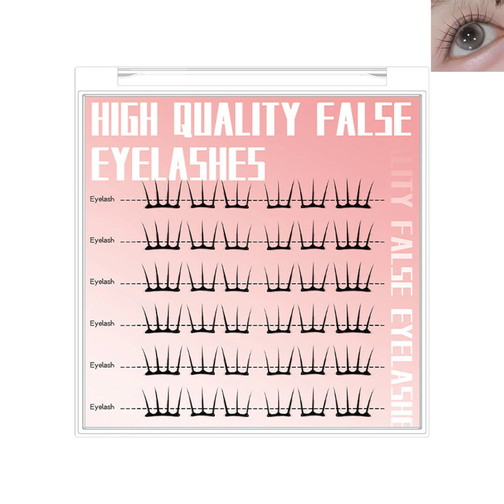 Korean Idol DIY Lashes Extension Cute Cat Paw False Eyelashes Natural Make Up Large Capacity DIY Lash Cluster