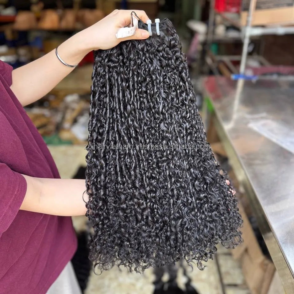 Wholesale Hair Products Vietnamese Raw Hair Bundles Weft Hair Extentions With Lace Front set Human Hair Wigs Glueless