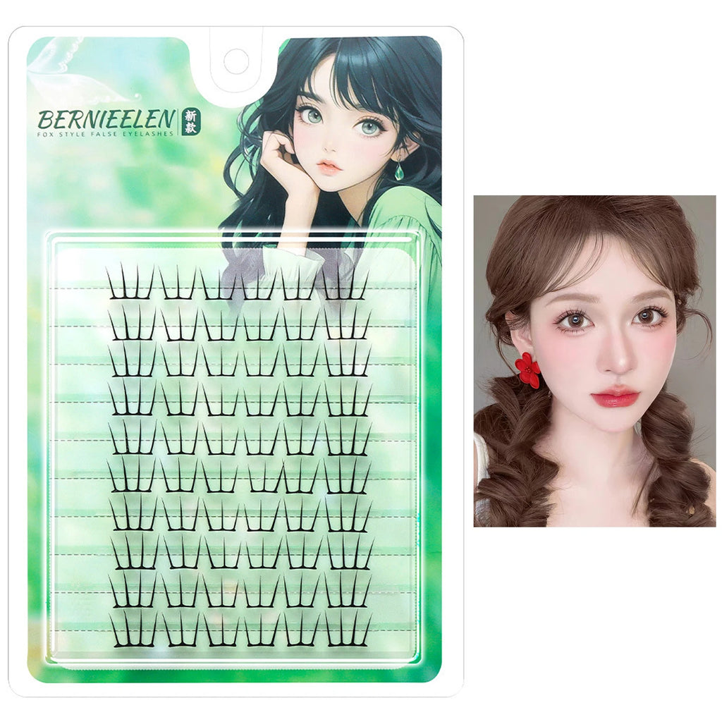Korean Idol DIY Lashes Extension Cute Cat Paw False Eyelashes Natural Make Up Large Capacity DIY Lash Cluster