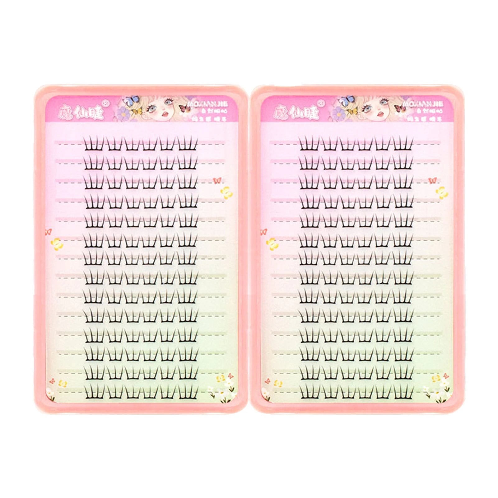 Korean Idol DIY Lashes Extension Cute Cat Paw False Eyelashes Natural Make Up Large Capacity DIY Lash Cluster