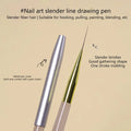 Nail Art Liner Brushes Gel Nail Brush Extremely Fine Nail Polish Painting Brush Drawing Nail Art Design
