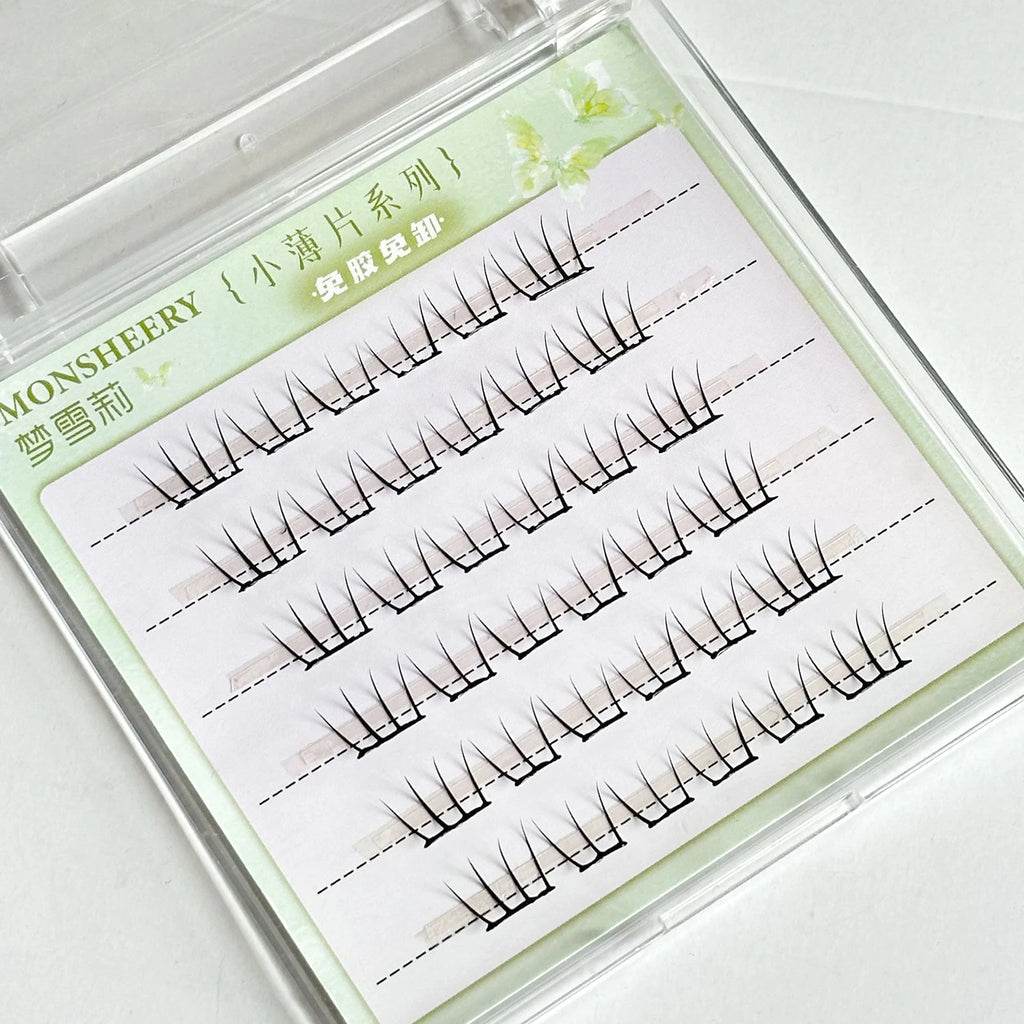 Korean Idol DIY Lashes Extension Cute Cat Paw False Eyelashes Natural Make Up Large Capacity DIY Lash Cluster