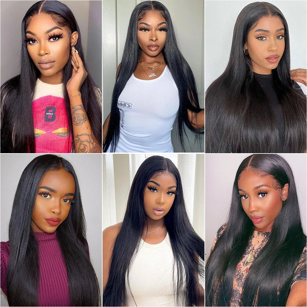 10"-26 28 30 Inch Human Hair Bundles Brazilian Hair Weave Bundles Straight Human Hair Bundles 30 Inch Bundles Hair Extensions