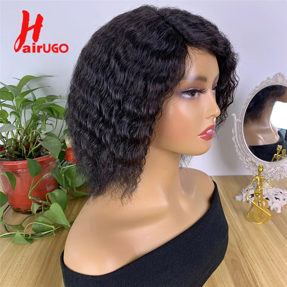Curly Human Hair wig