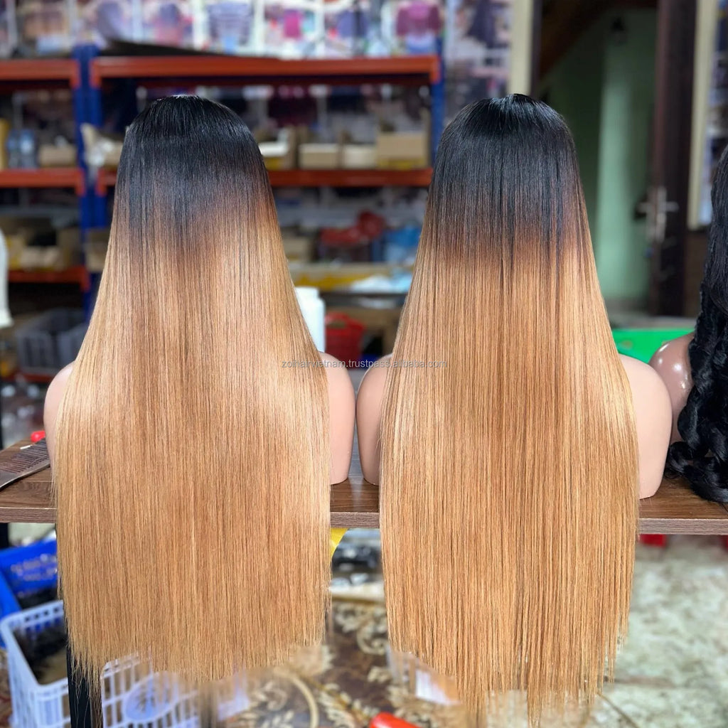 Premium Virgin Hair Products Human Hair Wigs Bone Straight Lace Front Wigs Vietnamese Raw Hair Smooth No Tangle